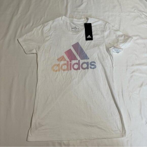 ADIDAS Women's Badge of Sports Cotton Logo T-shirt - Picture 1 of 3
